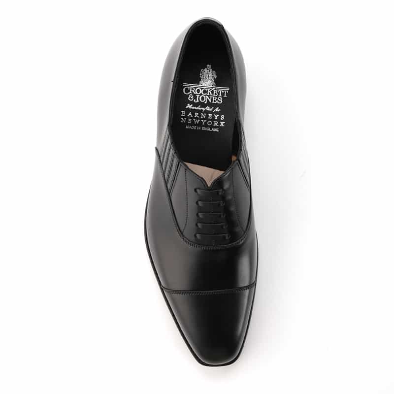 CROCKETT＆JONES CROCKETT＆JONES＜クロケット&ジョーンズ＞ バーニーズ　ニューヨーク限定 サイドエラスティックシューズ BLACK