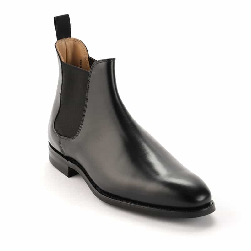 CROCKETT＆JONES CROCKETT＆JONES＜クロケット&ジョーンズ＞ バーニーズ　ニューヨーク限定 サイドゴアブーツ"CHELSEA9" BLACK