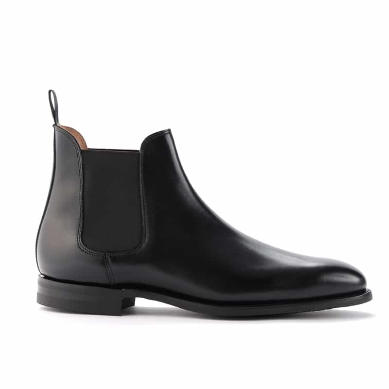 CROCKETT＆JONES CROCKETT＆JONES＜クロケット&ジョーンズ＞ バーニーズ　ニューヨーク限定 サイドゴアブーツ"CHELSEA9" BLACK