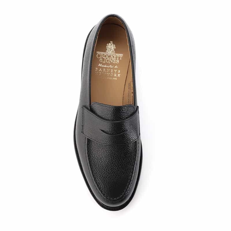 CROCKETT＆JONES CROCKETT＆JONES＜クロケット&ジョーンズ＞ バーニーズ　ニューヨーク限定 コインローファー"BOSTON2" BLACK