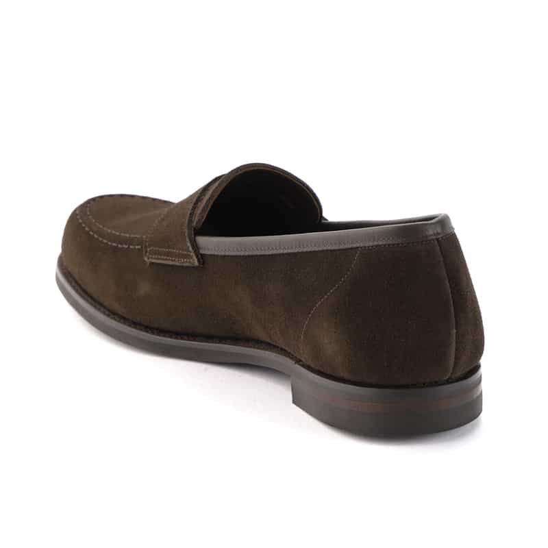 CROCKETT＆JONES CROCKETT＆JONES＜クロケット&ジョーンズ＞ バーニーズ　ニューヨーク限定 スエードローファー"HARBARD2" DARK BROWN