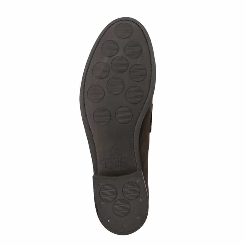 CROCKETT＆JONES CROCKETT＆JONES＜クロケット&ジョーンズ＞ バーニーズ　ニューヨーク限定 スエードローファー"HARBARD2" DARK BROWN