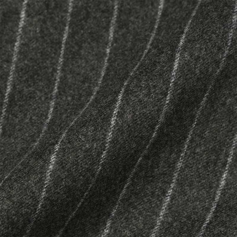 BARNEYS NEW YORK チョークストライプ柄スーツ"MADISON" GRAY