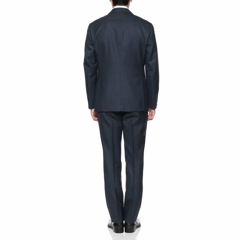 BARNEYS NEW YORK シャドーストライプ柄スーツ"MADISON" NAVY