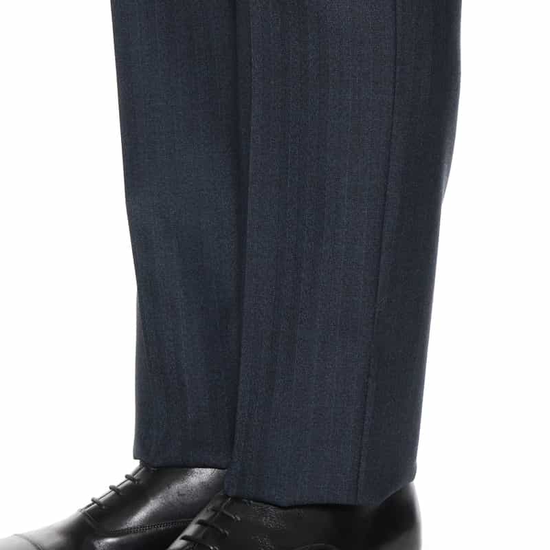 BARNEYS NEW YORK シャドーストライプ柄スーツ"MADISON" NAVY