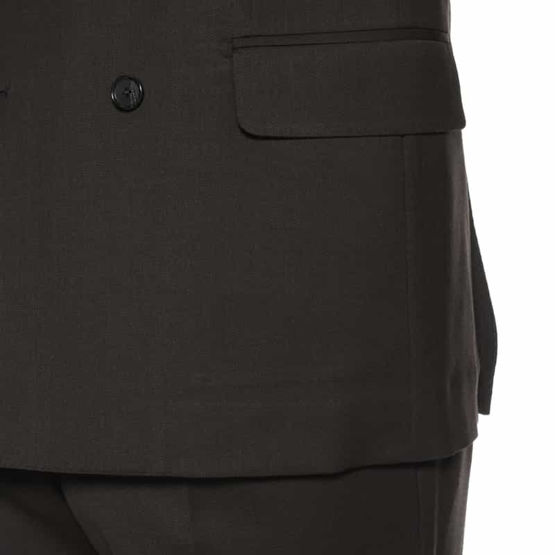 BARNEYS NEW YORK ダブルブレストスーツ"BROOKLYN" BROWN