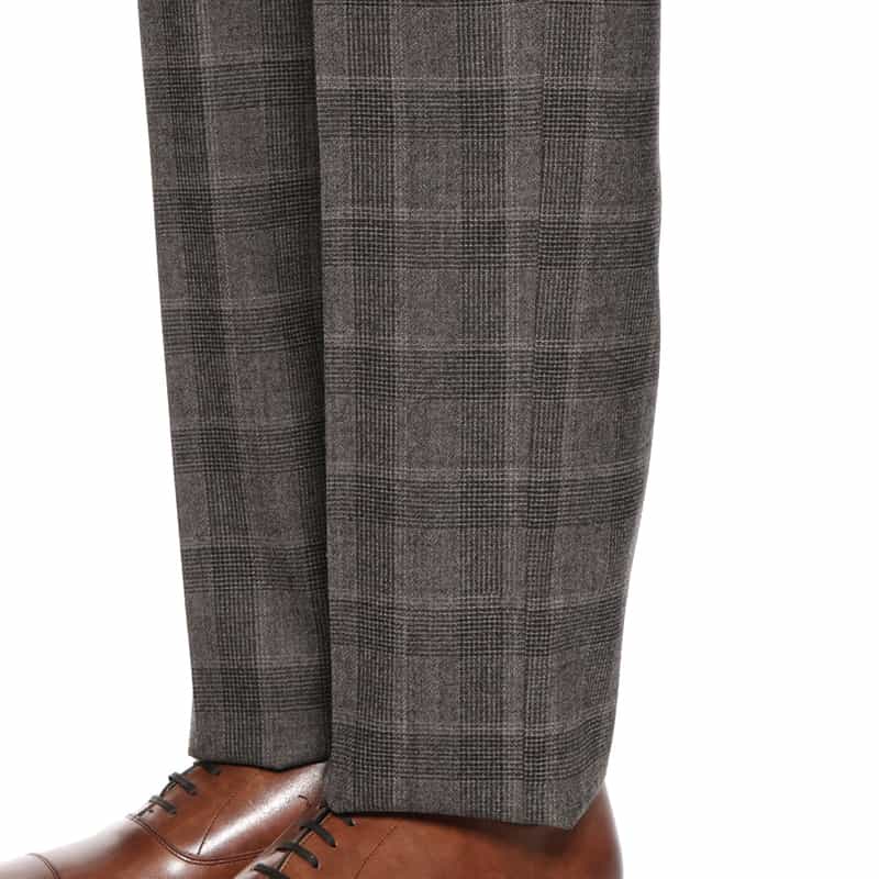 BARNEYS NEW YORK グレンチェック柄スーツ"BROOKLYN" BEIGE