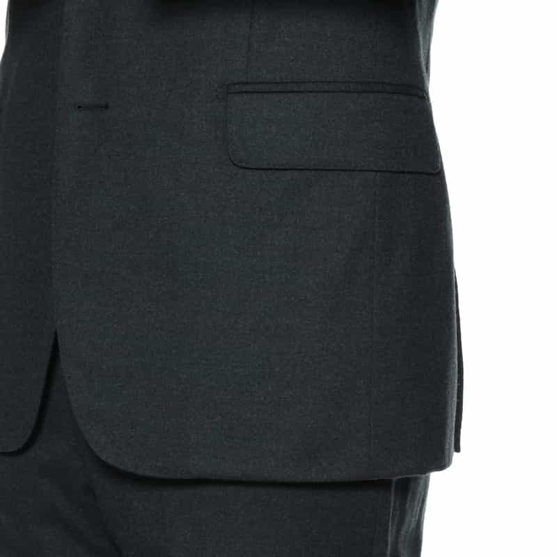 BARNEYS NEW YORK スリーピーススーツ"MADISON" GREEN