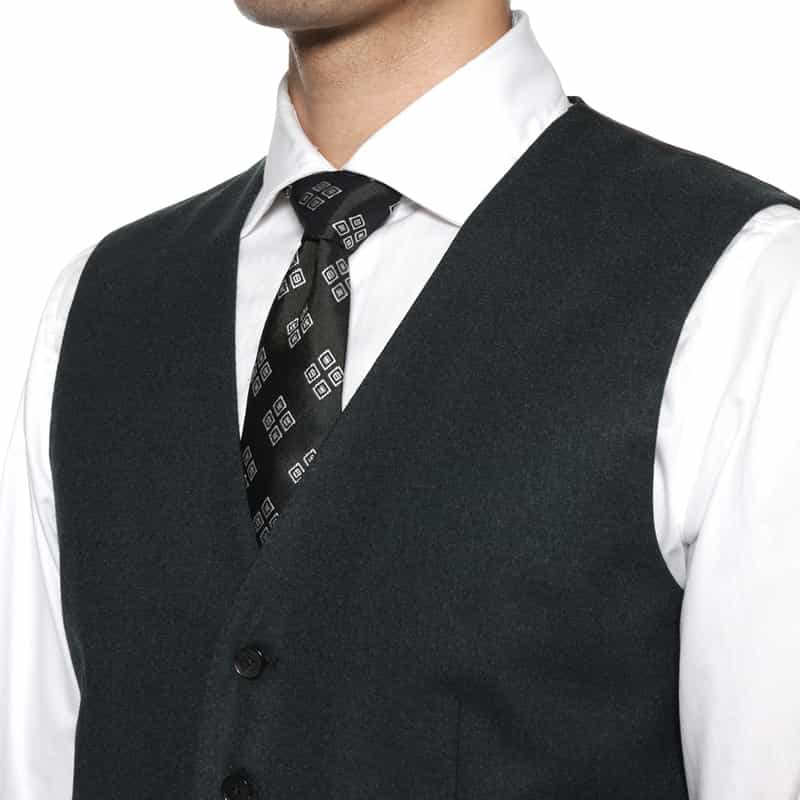 BARNEYS NEW YORK スリーピーススーツ"MADISON" GREEN