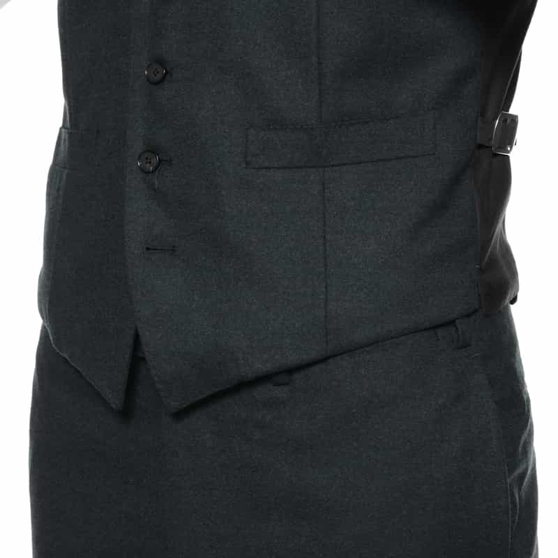 BARNEYS NEW YORK スリーピーススーツ"MADISON" GREEN