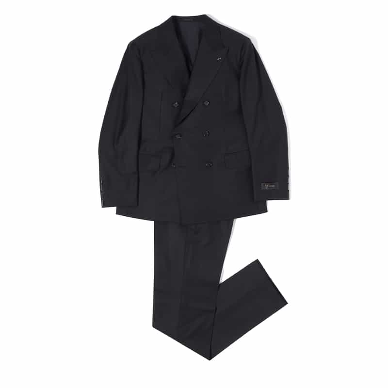 BARNEYS NEW YORK ダブルブレストスーツ"BROOKLYN" NAVY