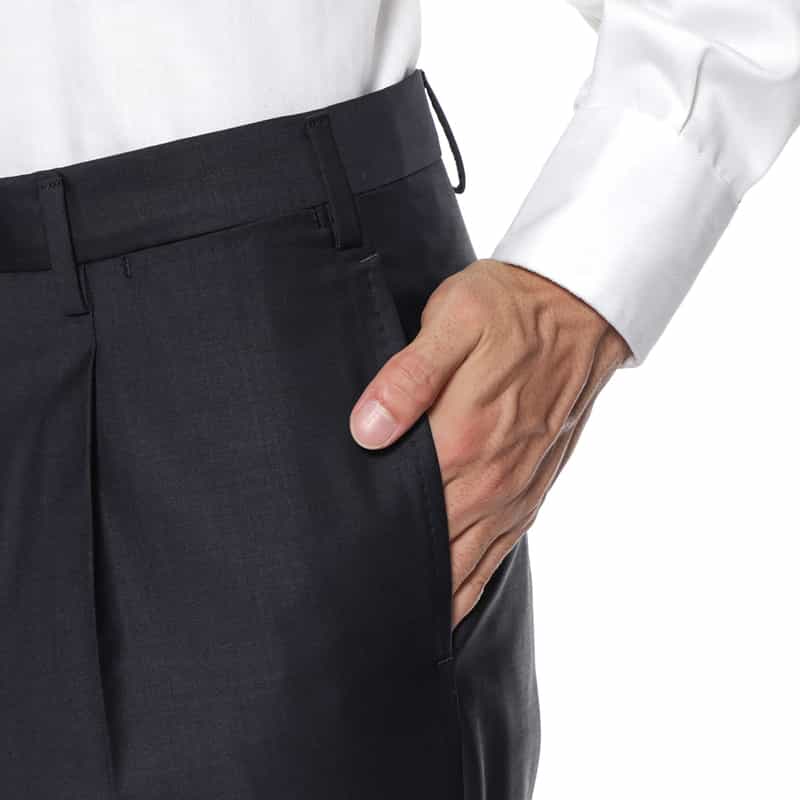 BARNEYS NEW YORK ダブルブレストスーツ"BROOKLYN" NAVY