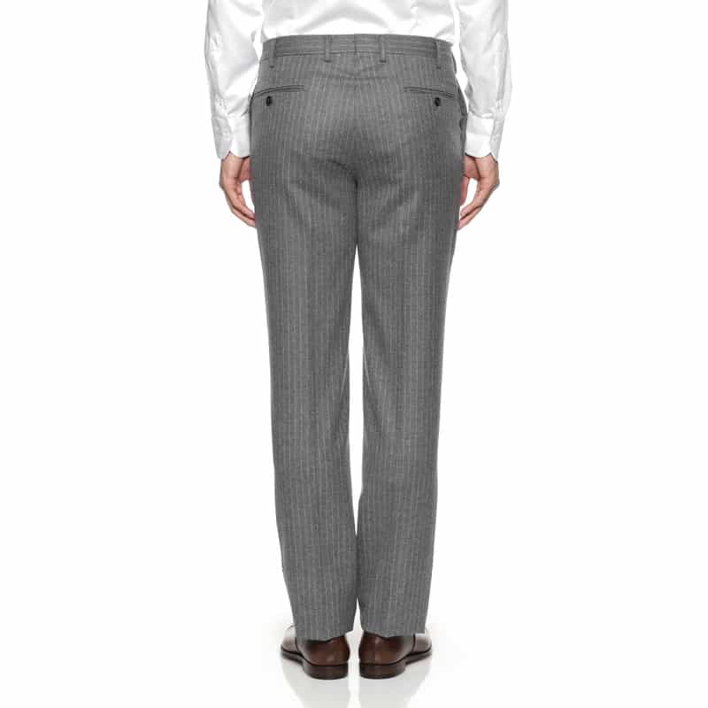 BARNEYS NEW YORK チョークストライプ柄スーツ“MADISON" GRAY