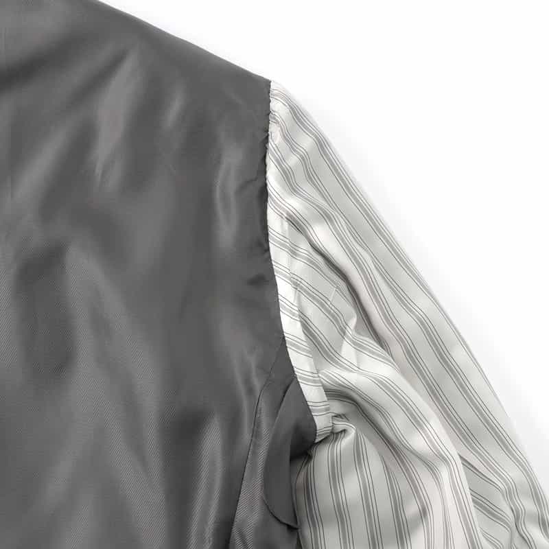 BARNEYS NEW YORK チョークストライプ柄スーツ“MADISON" GRAY