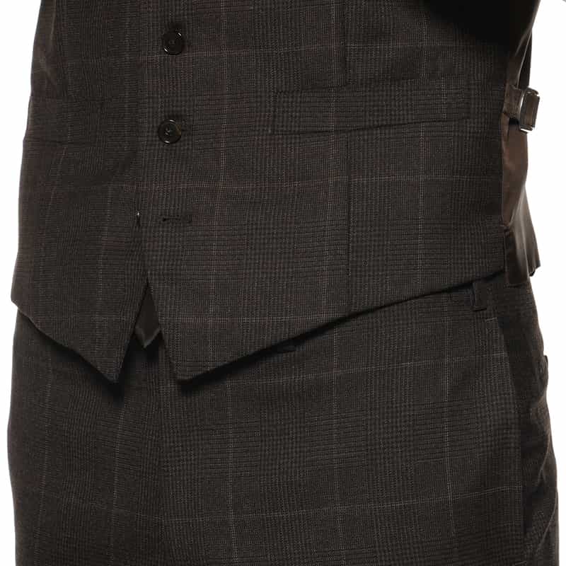 BARNEYS NEW YORK スリーピーススーツ“MADISON" BROWN