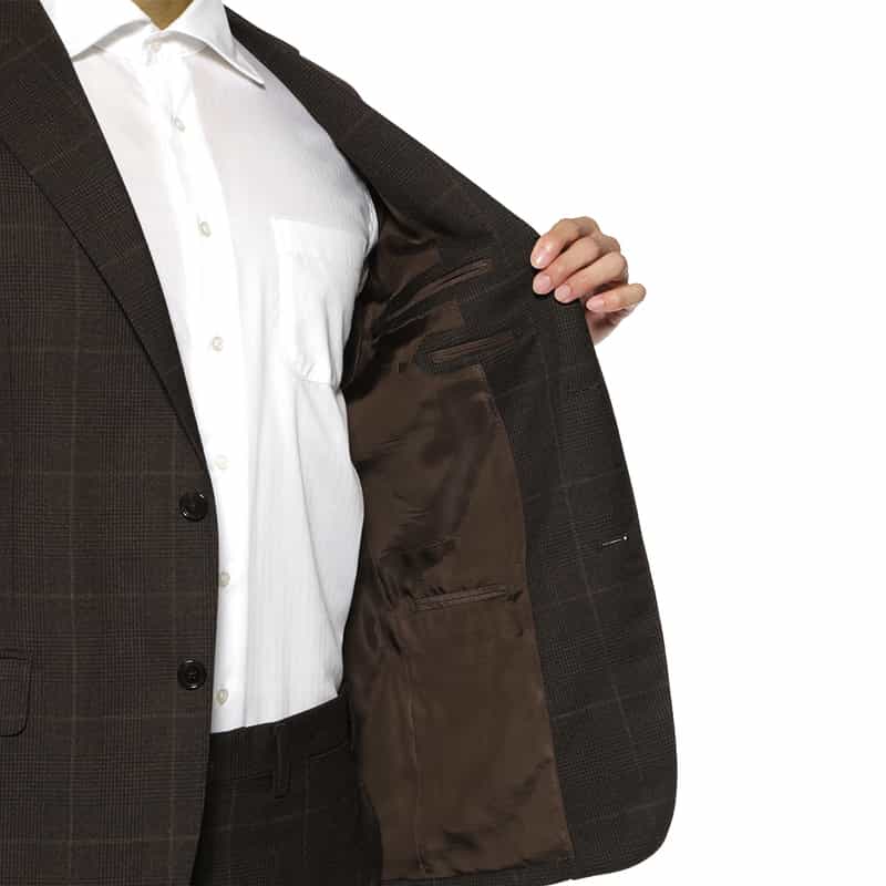 BARNEYS NEW YORK スリーピーススーツ“MADISON" BROWN