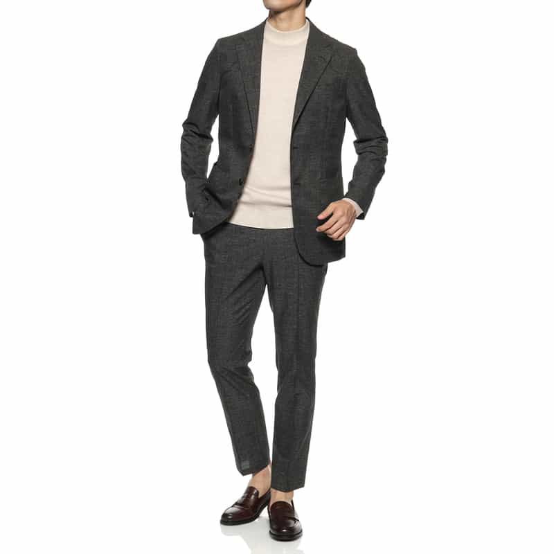 BARNEYS NEW YORK セットアップ テーラードジャケット DARK GRAY