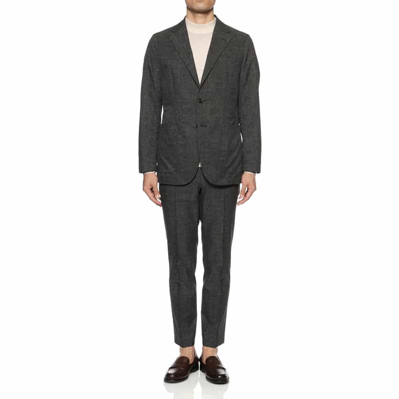 BARNEYS NEW YORK セットアップ テーラードジャケット DARK GRAY