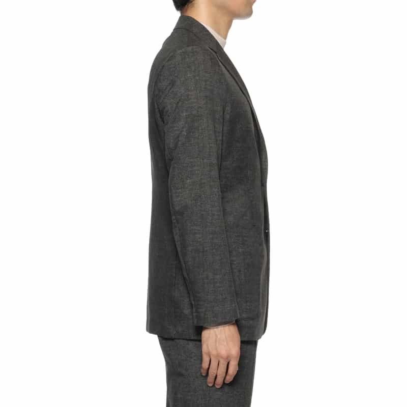 BARNEYS NEW YORK セットアップ テーラードジャケット DARK GRAY