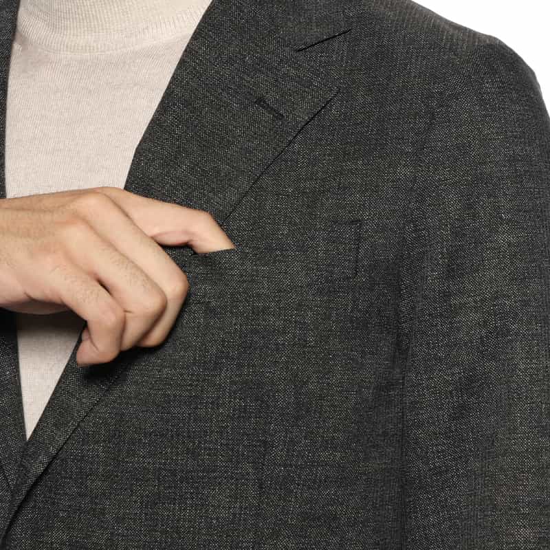 BARNEYS NEW YORK セットアップ テーラードジャケット DARK GRAY
