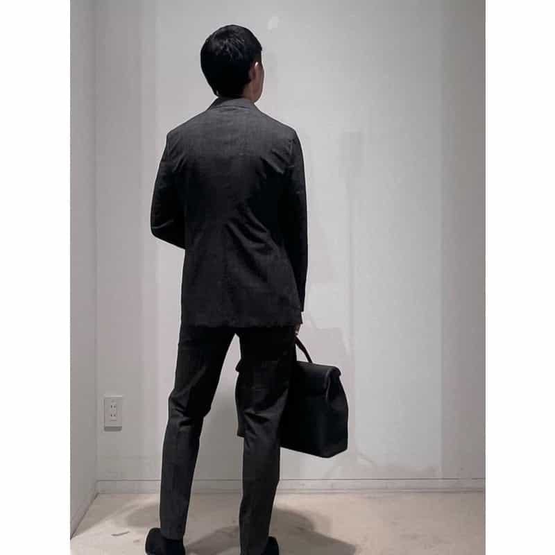 BARNEYS NEW YORK セットアップ テーラードジャケット DARK GRAY