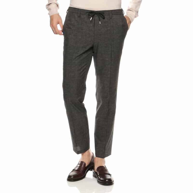 BARNEYS NEW YORK セットアップ イージーパンツ DARK GRAY