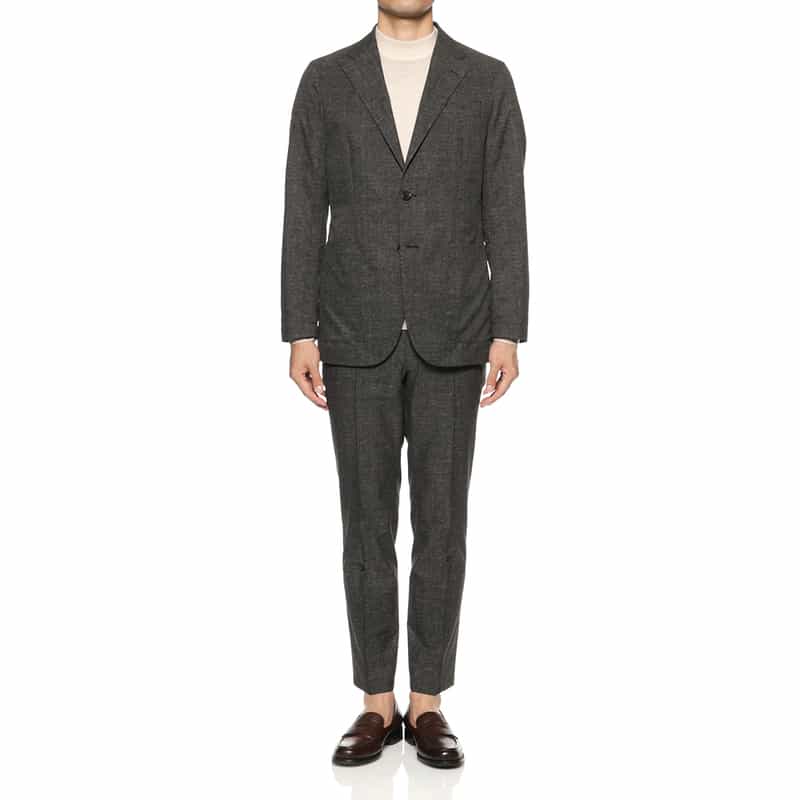 BARNEYS NEW YORK セットアップ イージーパンツ DARK GRAY