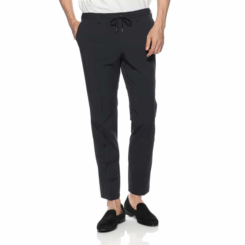 BARNEYS NEW YORK セットアップ イージーパンツ NAVY