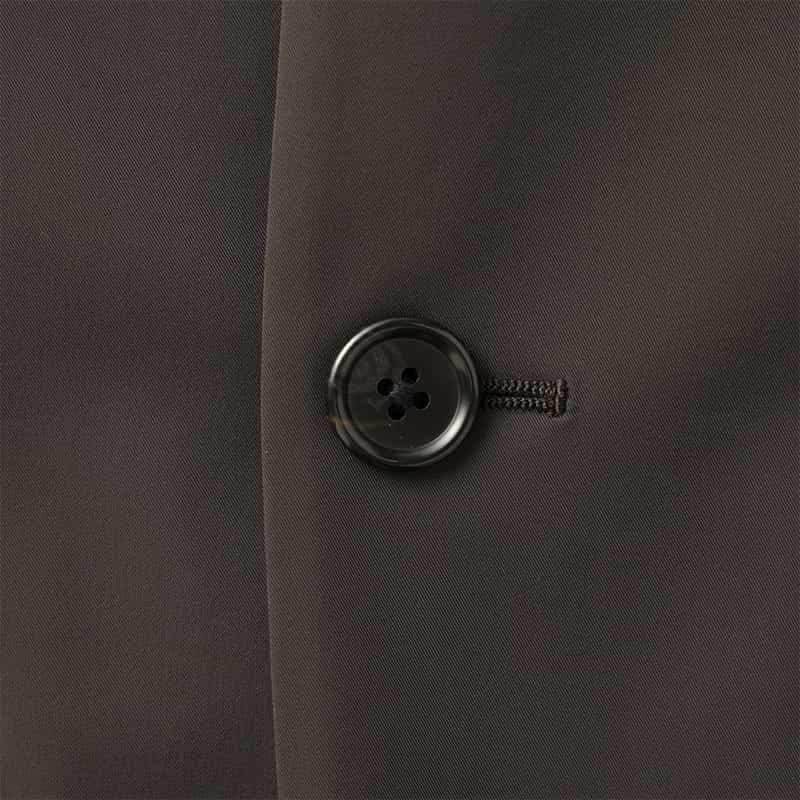 BARNEYS NEW YORK セットアップ ツイル素材イージージャケット BROWN