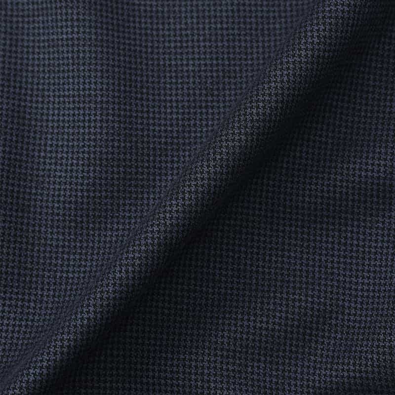 BARNEYS NEW YORK マイクロ千鳥柄ジャケット NAVY