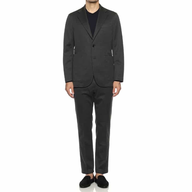 BARNEYS NEW YORK マイクロ千鳥柄ジャケット GRAY