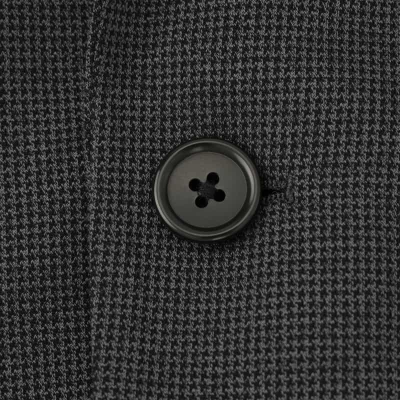 BARNEYS NEW YORK マイクロ千鳥柄ジャケット GRAY