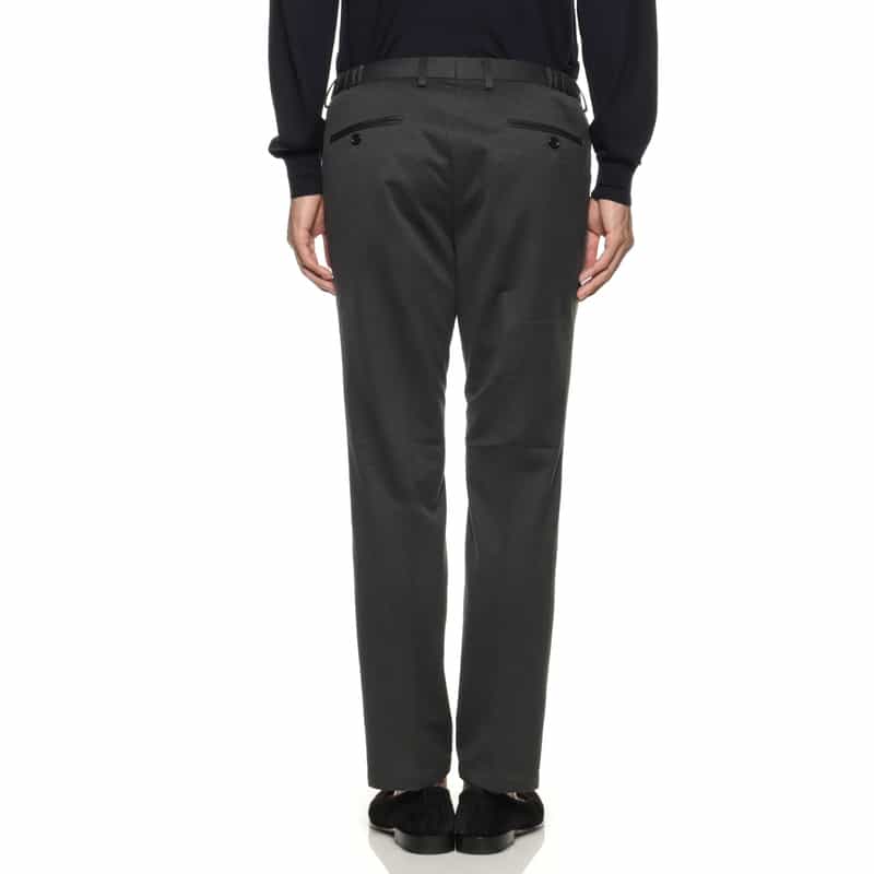 BARNEYS NEW YORK セットアップ マイクロ千鳥柄イージーパンツ GRAY