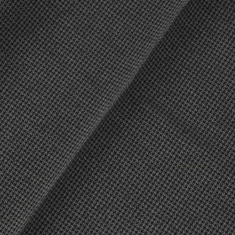 BARNEYS NEW YORK セットアップ マイクロ千鳥柄イージーパンツ GRAY