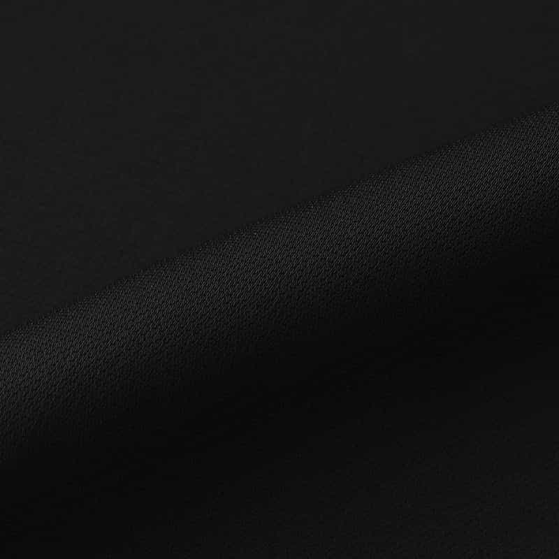 BARNEYS NEW YORK ウォッシャブル フリル付きドレス BLACK