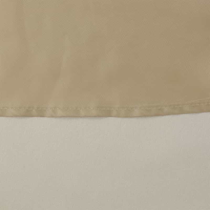 BARNEYS NEW YORK ウォッシャブル フレアドレス BEIGE