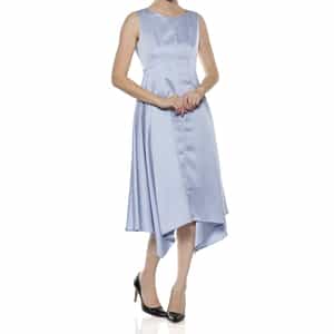 ウォッシャブル フレアドレス