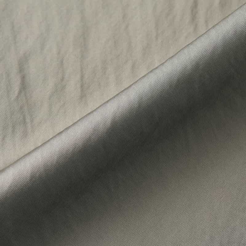 BARNEYS NEW YORK ウォッシャブル デザインヘムキャミソールドレス GRAY