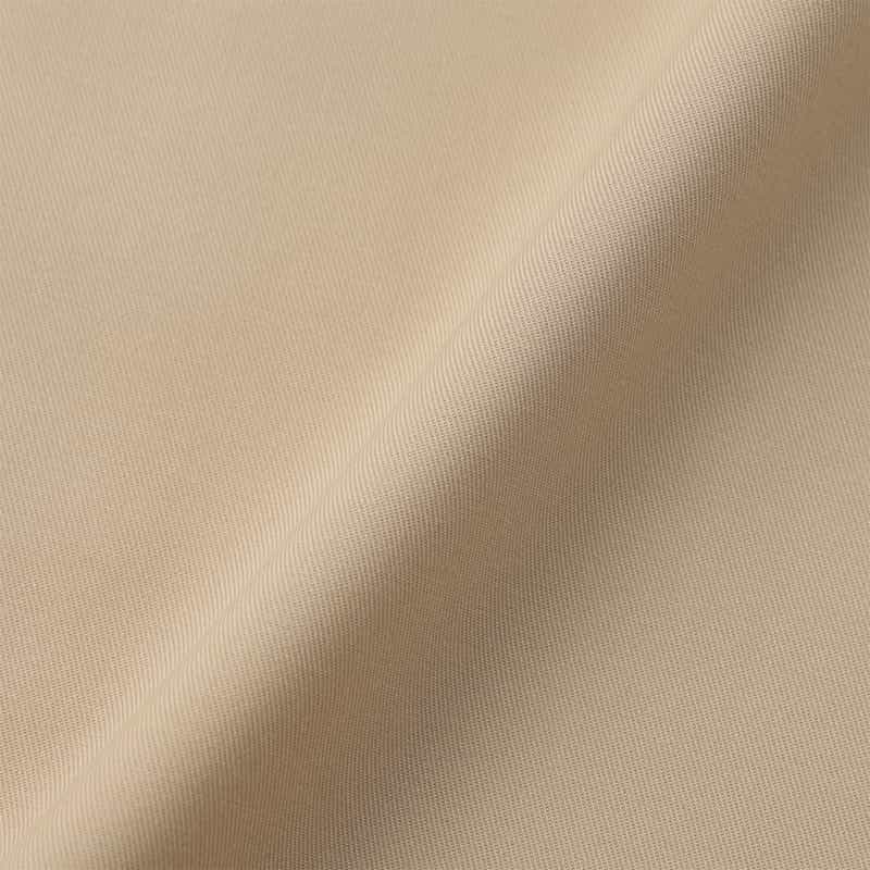 BARNEYS NEW YORK ウォッシャブル ジップアップシャツドレス BEIGE