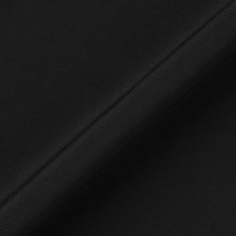 BARNEYS NEW YORK セットアップ ウォッシャブルドローリングワイドパンツ BLACK