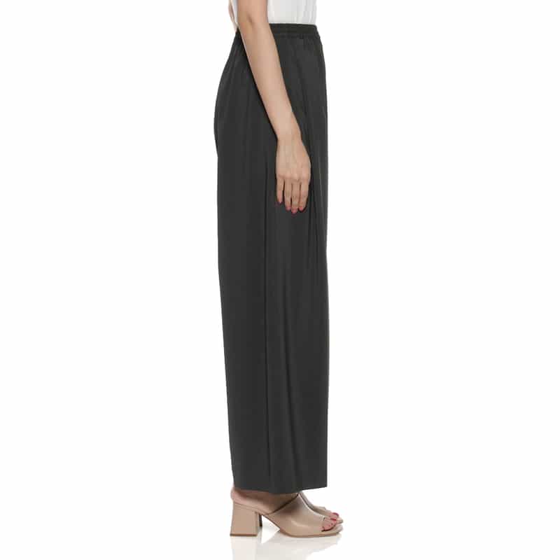 BARNEYS NEW YORK セットアップ ウォッシャブルドローリングワイドパンツ GRAY