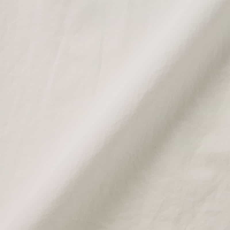 BARNEYS NEW YORK ウォッシャブル 2WAYシャツ WHITE