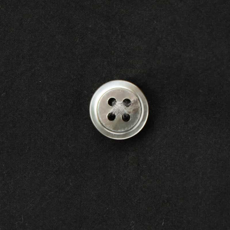 BARNEYS NEW YORK ウォッシャブル 2WAYシャツ BLACK