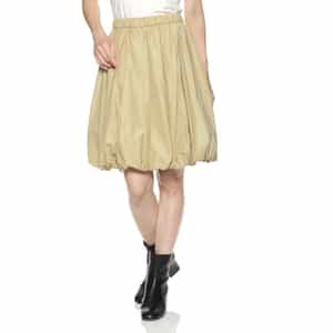 ウォッシャブル タフタ素材スカート