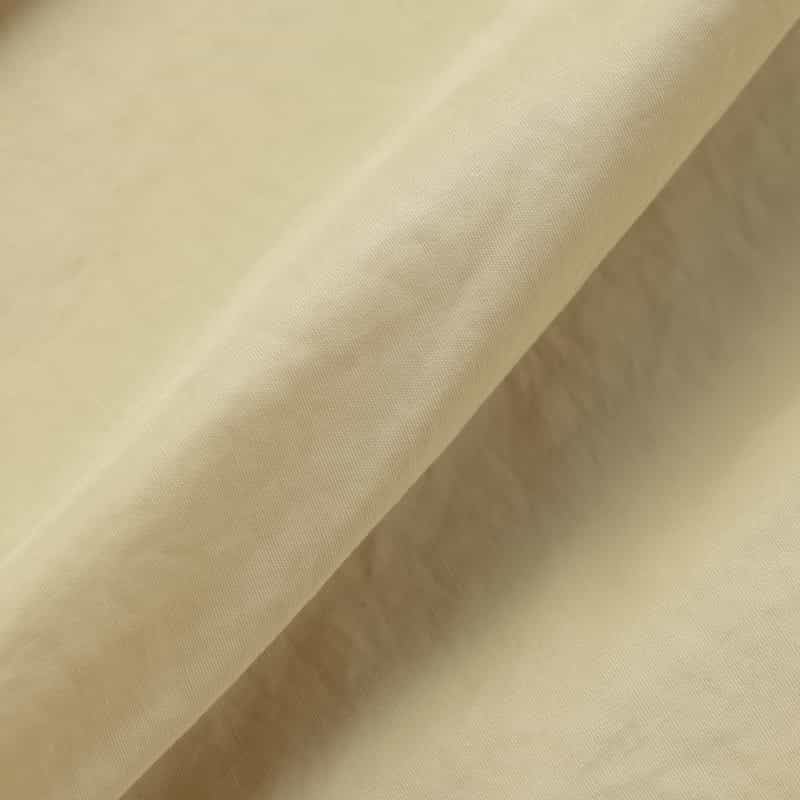 BARNEYS NEW YORK ウォッシャブル タフタ素材スカート BEIGE