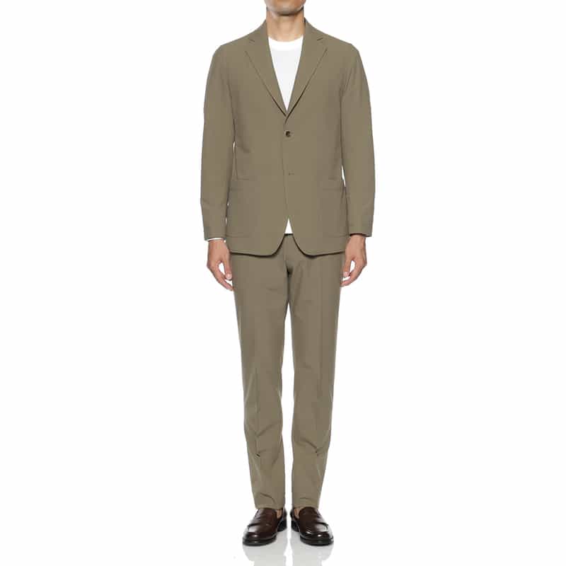 BARNEYS NEW YORK セットアップ イージージャケット BEIGE