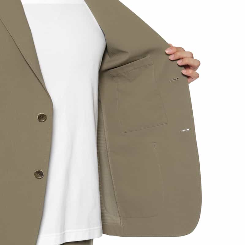 BARNEYS NEW YORK セットアップ イージージャケット BEIGE
