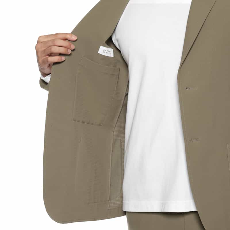 BARNEYS NEW YORK セットアップ イージージャケット BEIGE