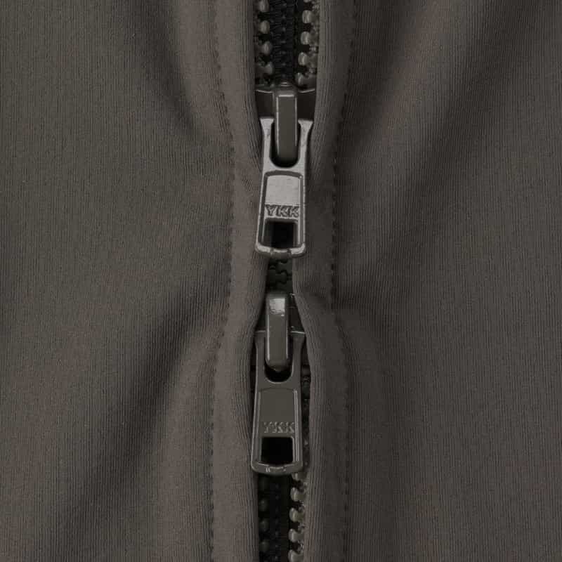 BARNEYS NEW YORK ウォッシャブル セットアップ ジップアップパーカー BROWN