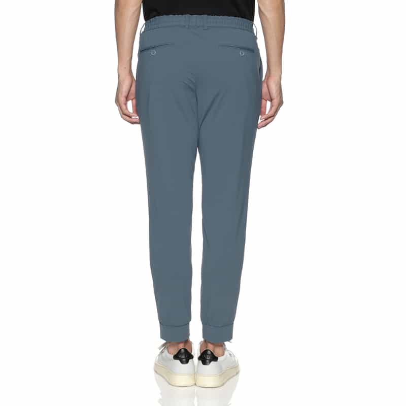 BARNEYS NEW YORK ウォッシャブル セットアップ イージーパンツ BLUE